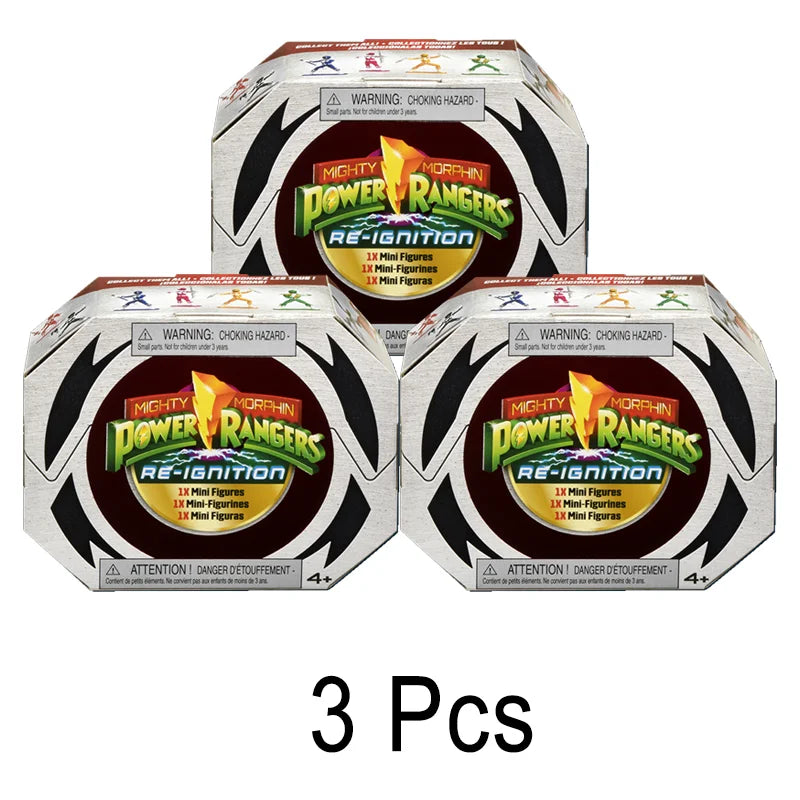Original Mighty Morphin Power Rangers Re-Ignition Mini Figure Blind Box 2 Inch Mini Figure Rita Putty Patroller Collectible Toys