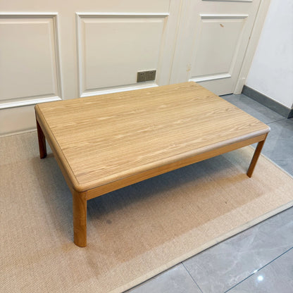 Japanese Style Kotatsu Foot Warmer Heated Table Rectangle 120cm Home Furniture Modern Wood Living Room Floor Coffee Table Wooden