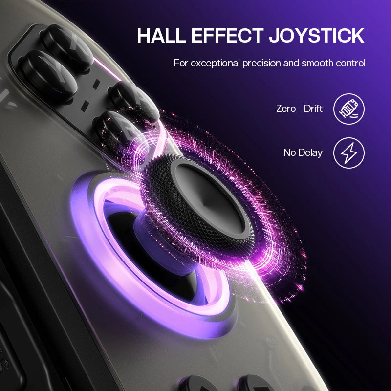 NYXI-Hyperion 2 Wireless Game Controller Dual Hall Joycon Gamepad Compatible with Nintendo Switch  Switch OLED And Switch Lite