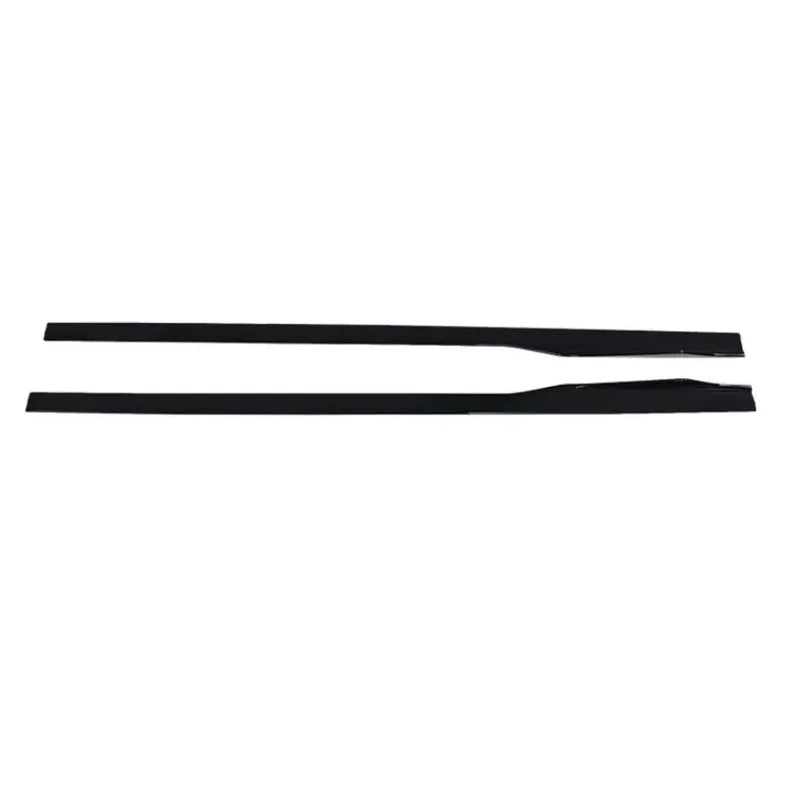 For BMW M2 F87 M2C 2014-2021 glossy black Side Skirts Side bumper Splitters glossy black Side skirt Cupwings Apron Side panel