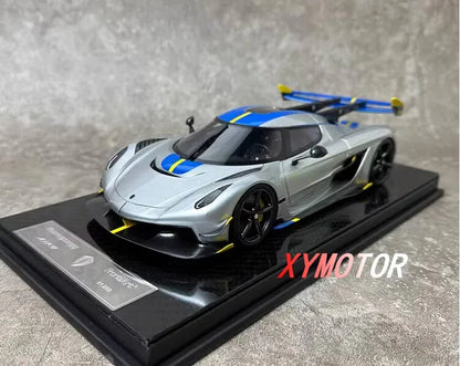Frontiart 1:18 Koenigsegg Jesko Attack Moon Resin Diecast Model Car Collection