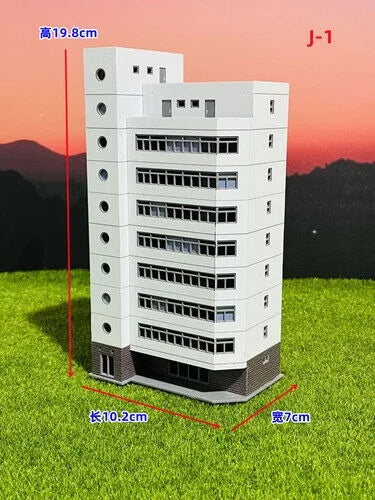 1/350/150 Diorama Outland City Modern Commercial Building Model Street Office Home Scene Model Toys