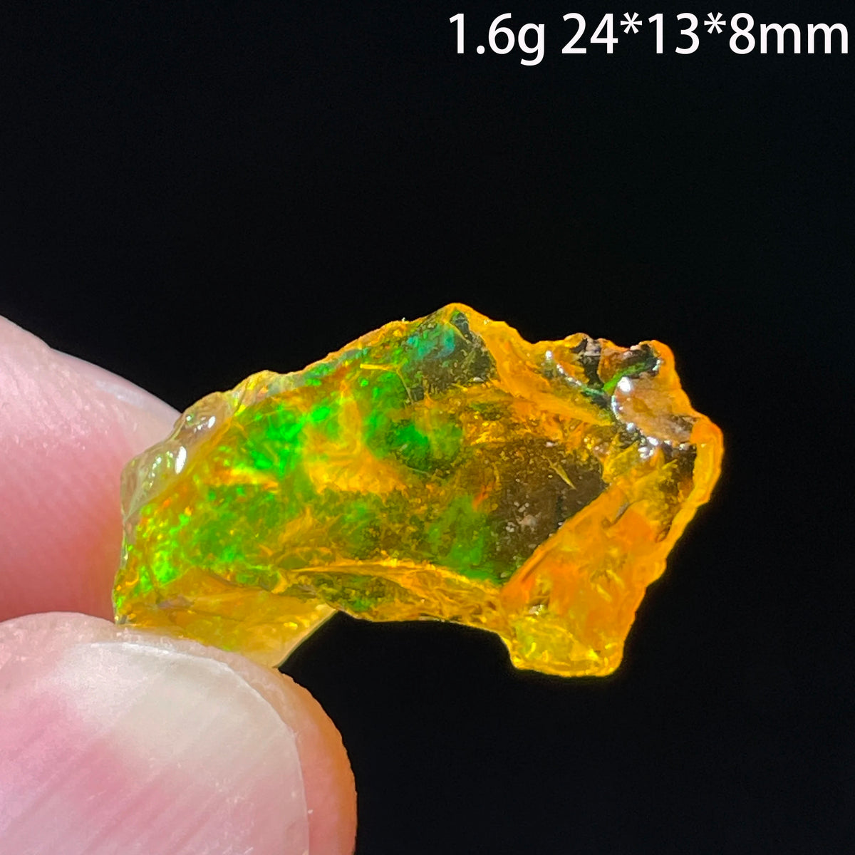 Natural Rare Colorful Ethiopia Opal (Need In Water) Gem Mineral Healing Quartz Crystals Gemstone Shooting Under Lighting
