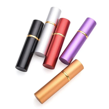 10ml Aluminum Perfume Bottle Refillable Travel Perfume Atomizer Mini Spray Bottle Empty Parfume Atomiser Sprayer