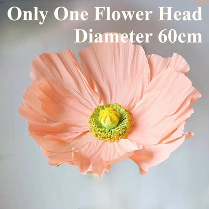 180cmGiant Artificial Paper  Flowers   Wedding Decoration Home Decor Mariage Party Supplies Window Garden Decoration Accessories