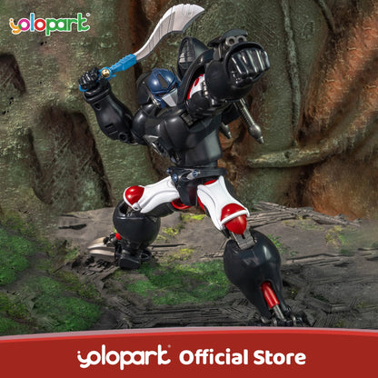 YOLOPARK Transformers 18CM Figure Toy AMK Series BEAST WARS Optimus Primal Model Kits