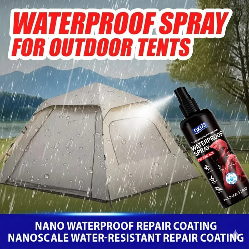 Fabric Waterproof Spray Water Repellent Shoes Clothes Bags Non Toxic Quick Drying Stain Resistant Keeps Material Breathable