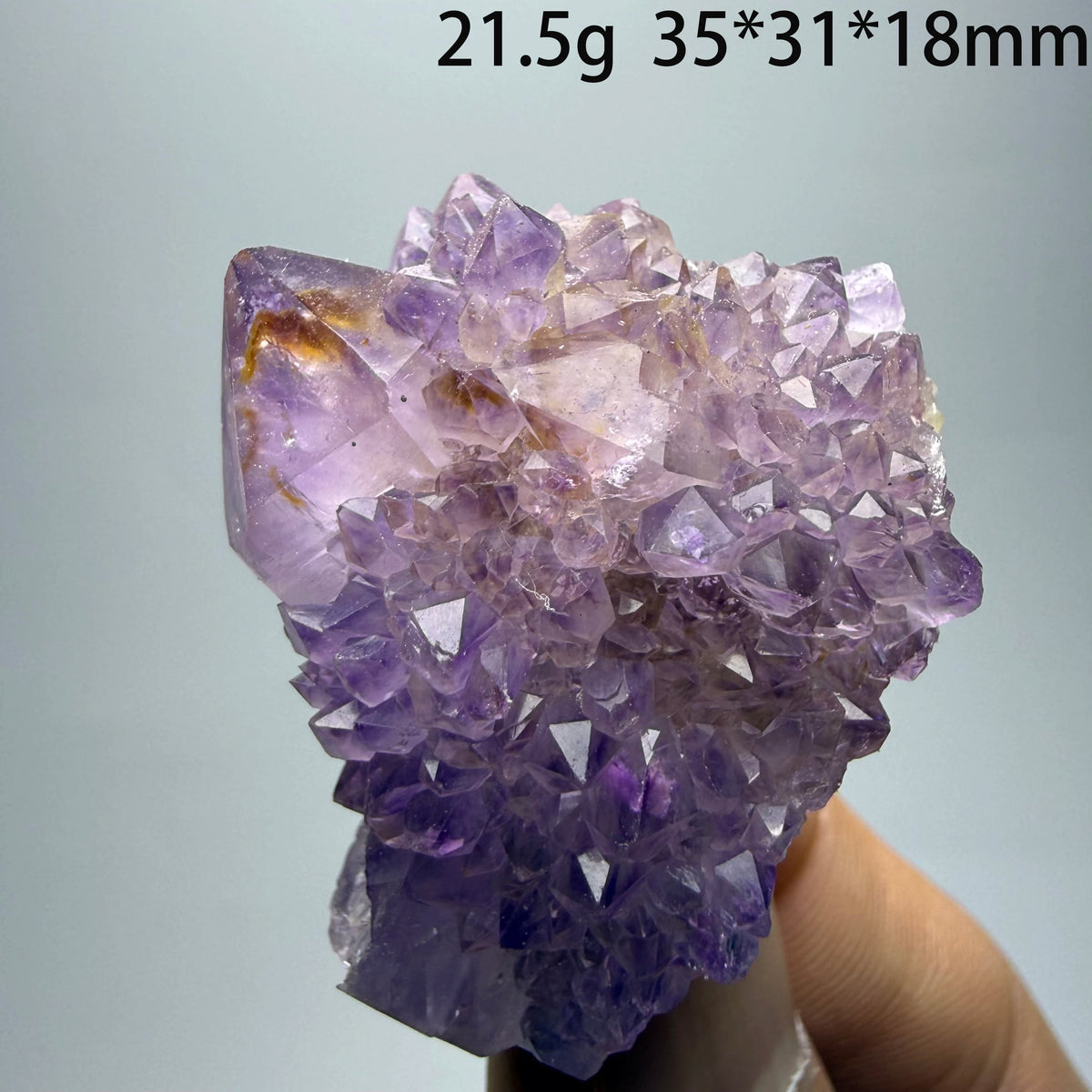Natural Brazilian Amethyst Cactus Crystal Cluster Purple Quartz Mineral Specimen Home Decoration Healing Crystal Gift A3-1-2