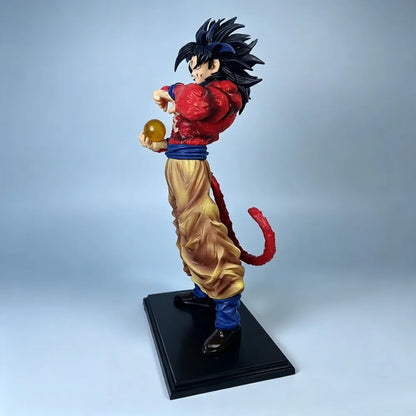 24cm Anime Figure Super Saiyan 4 Goku Dragon Ball Z Action Figures Pvc Statue Desktop Collection Model Toys Gifts