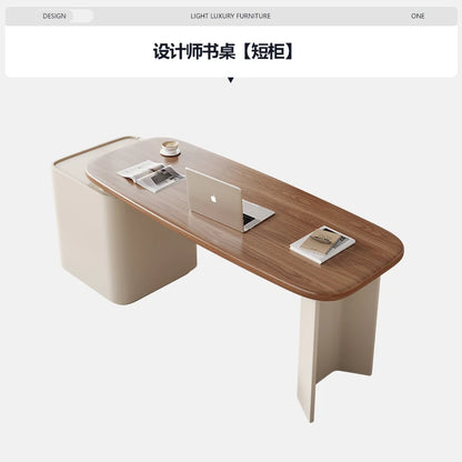 Organiser Elegant Computer Desks Storage Shelves Notebook Organizer Gaming Desk Study Bedroom Mesas De Computador Furniture