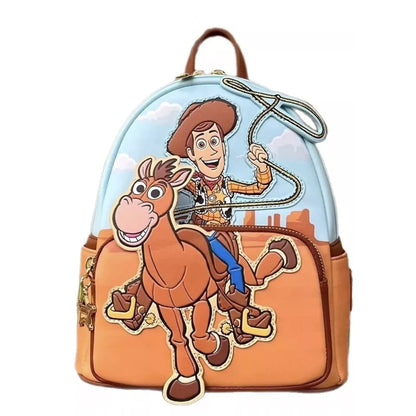 Loungefly Pixar Movie Series Toy Story/WALL-E/Monsters University Mini Backpack Coco Cosplay Backpack
