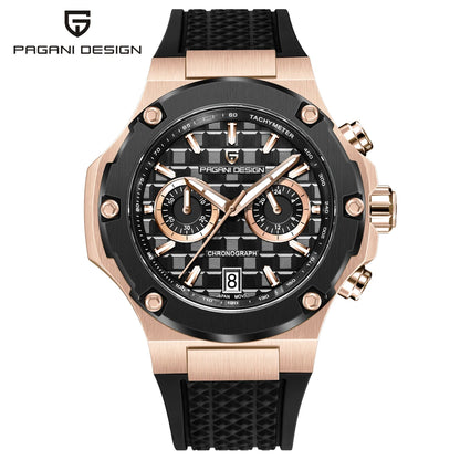 2026 New PAGANI DESIGN Men's Quartz Watches Top Luxury Chronograph Watch Men VK64 Sports Waterproof Luminous AR Sapphire Clock