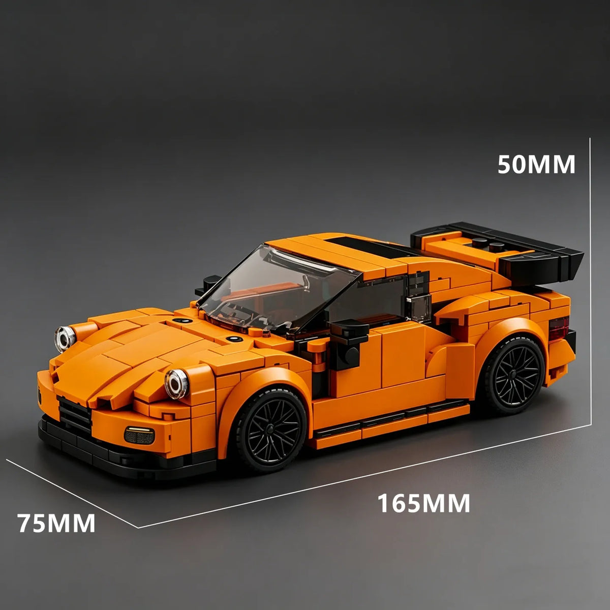 Urban Racing Series 911 Super Sports Car Building Block  Puzzle Toy Car Model Collectible Figurine