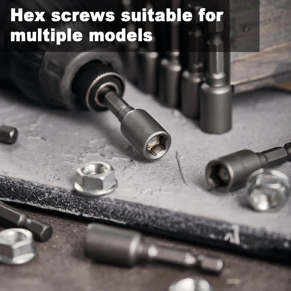 Flexible Extension Shaft Power Hand Tools Kit 3Pcs Electric Screw Driver Batch Head Set Hex Sockets Bits Usefull in Tight Corner