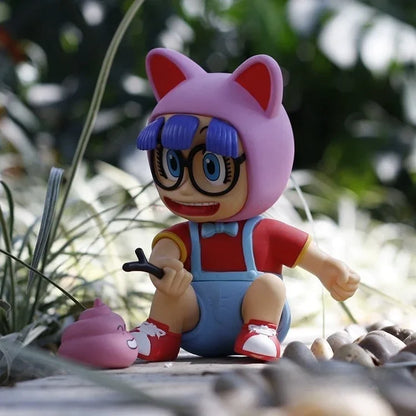 Dr. Slump Anime Figure Arale New Year Birthday Gift Toys Collectible Animation Cartoon Pvc Material Model Toys Decoration