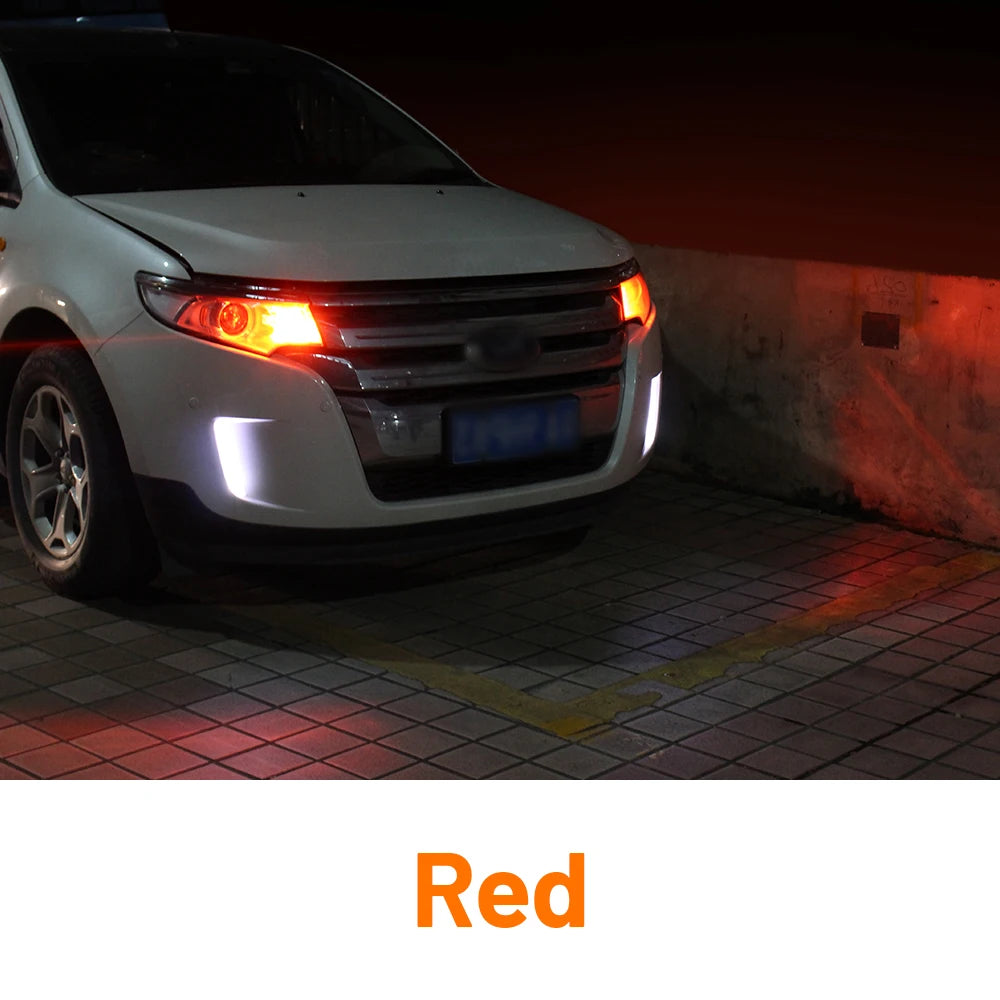 2pcs Dual Mode Turn Signal+Daytime Running Light Accessories LED DRL For Porsche Cayenne 9PA 2002-2010 2003 2004 2005 2006 2007