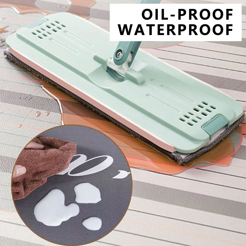 Pet Floor Mat PVC Waterproof Urine-proof Leather Carpet Solid Color Dog Enclosure Mats Large Size Rug Wipeable Kitchen Rugs 양탄자