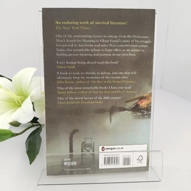 Live Out The Meaning of Life English Version Man‘s Search for Meaning Pursuing Life Paperback libreria philosophy english books