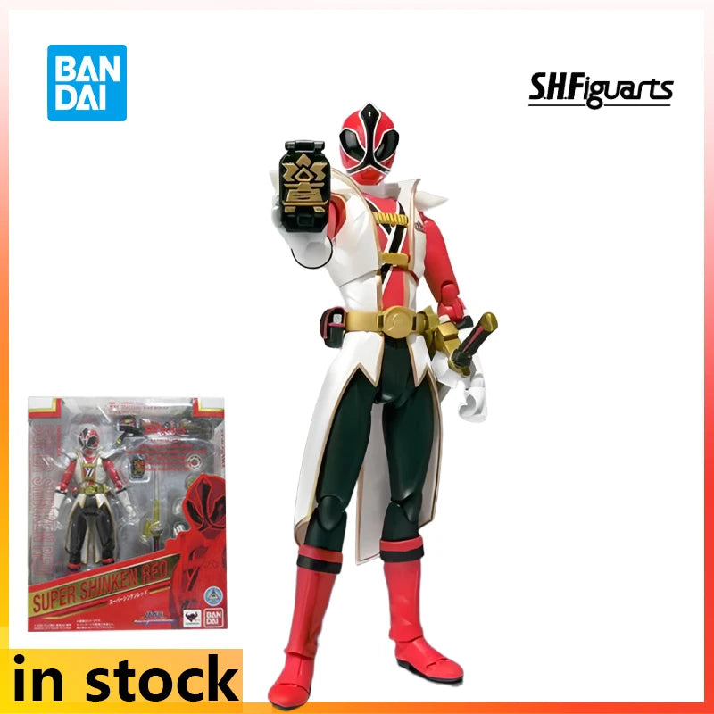 Bandai Original S.H.Figuarts Finished Movable Doll Series Attendant Team Anime Action Figure Model Toys Ornaments Gifts for Boys