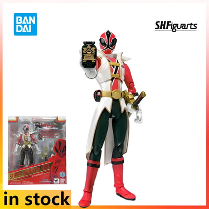 Bandai Original S.H.Figuarts Finished Movable Doll Series Attendant Team Anime Action Figure Model Toys Ornaments Gifts for Boys