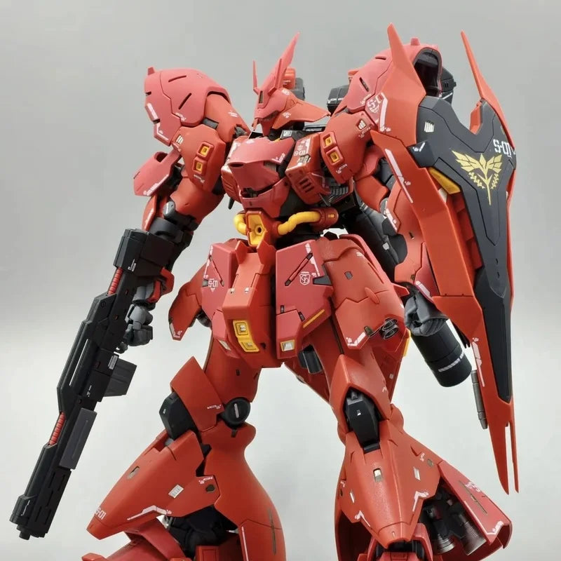 RG 1/144 SAZAB RG5503 V Nu R32 Mech Assembly Model Kit Action Figures Desktop Ornament Doll Toys Anime Enthusiast Gift