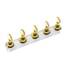 New! For Magnetic Nail Holder Practice Display Stand Gold Silver Rose-Golden Showing Shelf Gel Polish Display Stand Tools