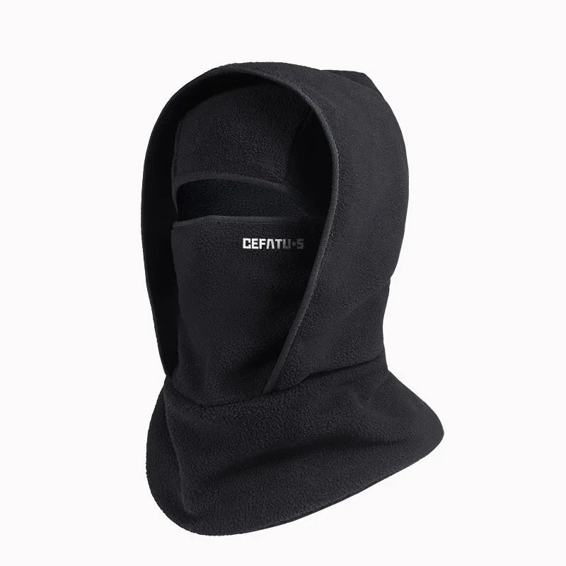Windproof Cold-Proof Outdoor Mask, Winter 2-in-1 Hat & Neck Warmer,Ski Cycling Sports Balaclava,Soft Warm Breathable,for