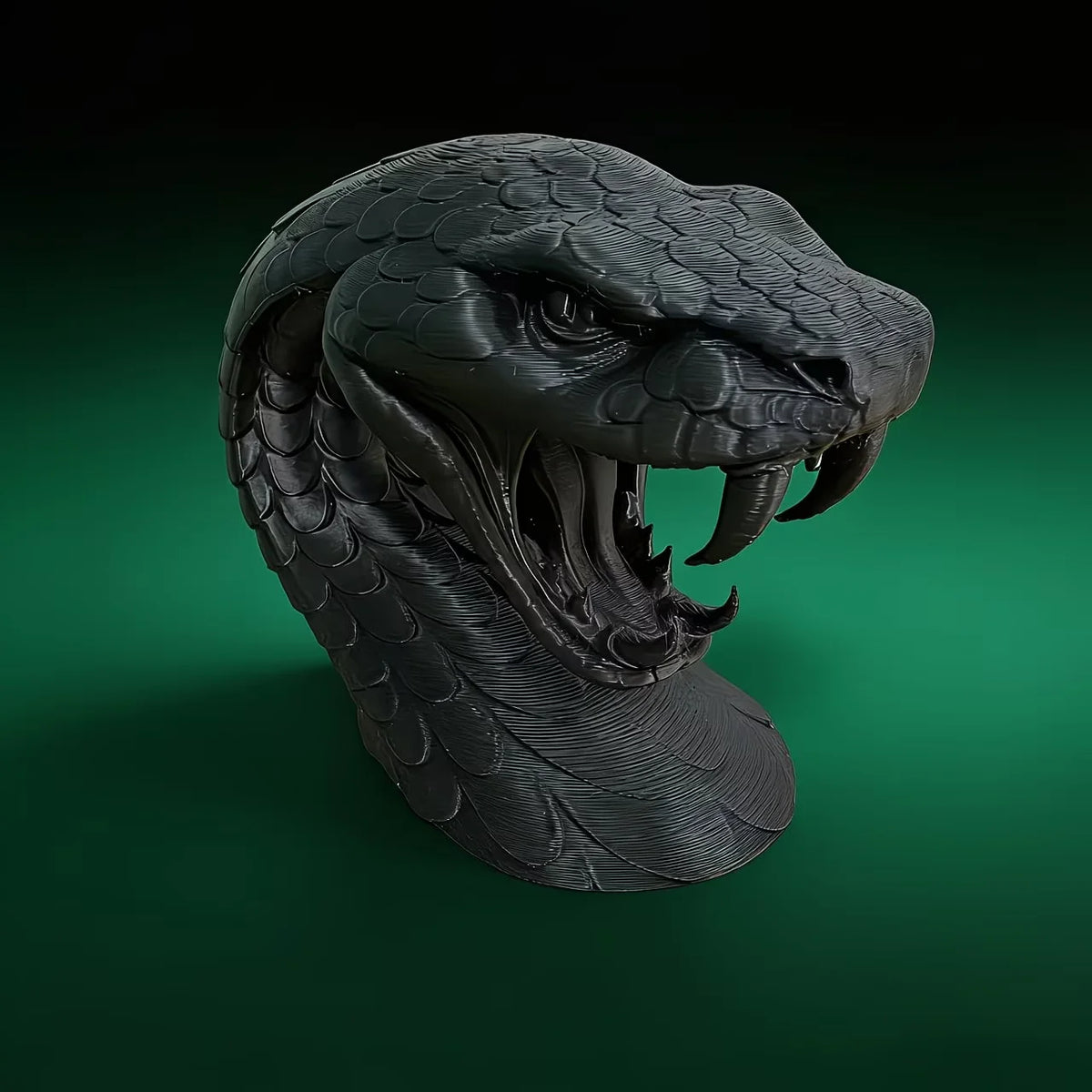 Snakehead Decoration Python Model Desktop Creative Ornament Home Decoration