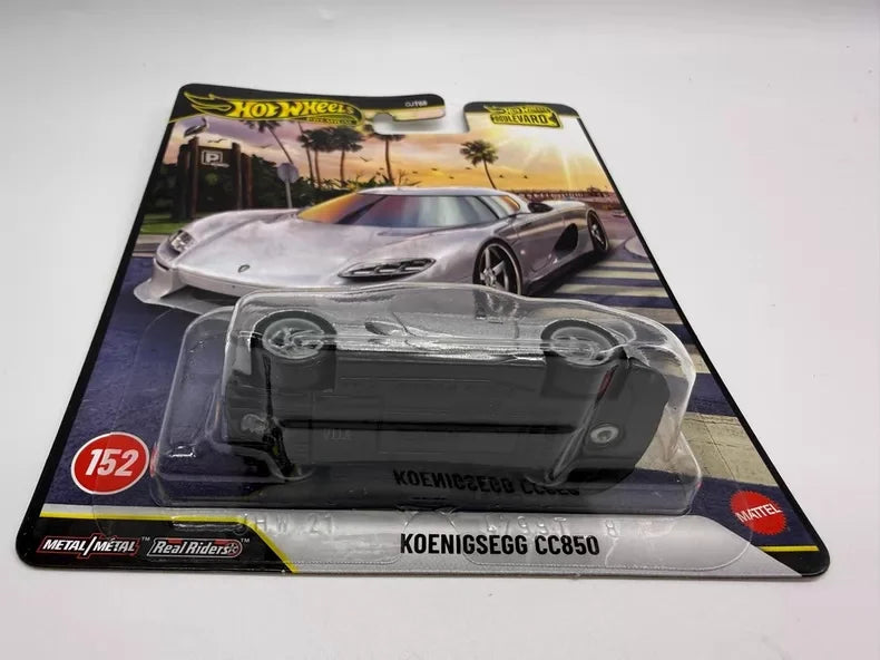 Hot Wheels Premium 2026 Boulevard KOENIGSEGG CC850 1:64 Diecast Alloy Metal Car Model Collectible Car Fans Gifts Toys