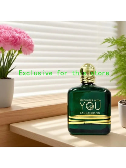 Perfect 100ml Stronger With You Absolutely Sandalwood Oud Perfume, Suitable For Both Men And Women Long lasting Fragrance