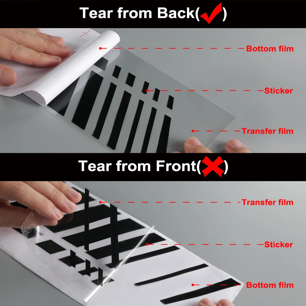 12x7cm Hand Heart Car Sticker Window Glass Body Bumper Decorative Love Gestures Vinyl Film Decor Decal Auto Tuning Accessories