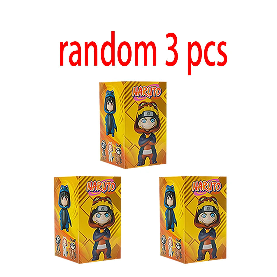 Naruto Blind Box GREMLIN Series Figure Model Sasuke Ornament Toy PVC Collection Gift Decorative Desktop Decoration Gifts