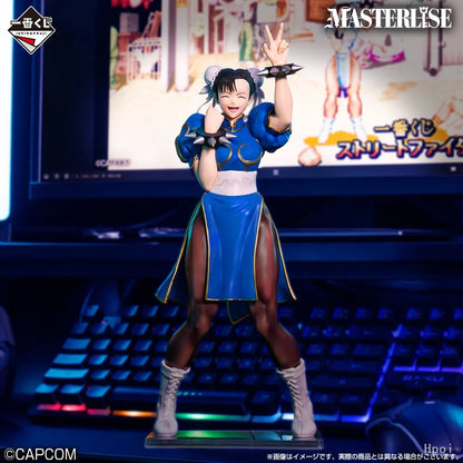 Bandai Original Ichiban KUJI Street Fighter Chun-Li MASTERLISE Grand Prize Figure Model Toy for Boy Gift Collectible