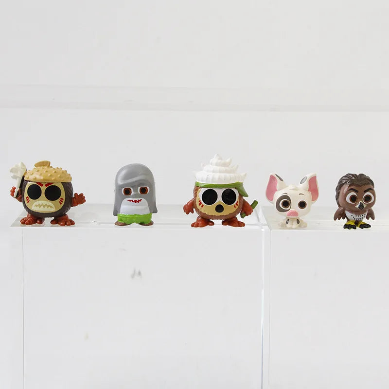 10pcs/set New Movie Moana Figure Toys PVC Figure Collectible Model Children Birthday Gift Toys
