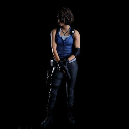 30cm Jill Valentine Leon Scott Kennedy Anime Figurine Action Figure Toys Doll Christmas Gift No Box