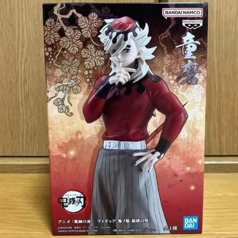 Original Bandai Banpresto Brand New Demon Slayer Kimetsu No Yaiba Demon Garment Douma Anime Action Figures Model 17Cm Pvc Toy