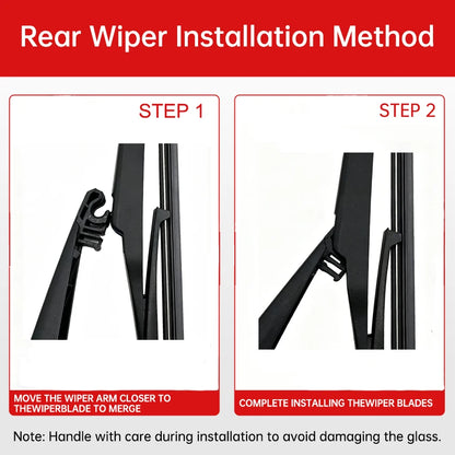 12" Rear Windshield Wiper Arm + Blade For Toyota Land Cruiser 200 J200  2008-2015 Back Windscreen Car Wiper Blade