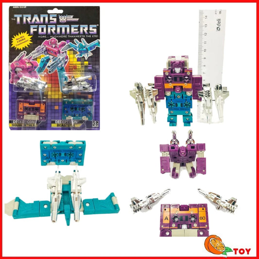 In Stock Transformers Toys US Version G1 84-86 KO Squawktalk Beastbox Model Robot Collection Action Figure Toy Gift Hobby