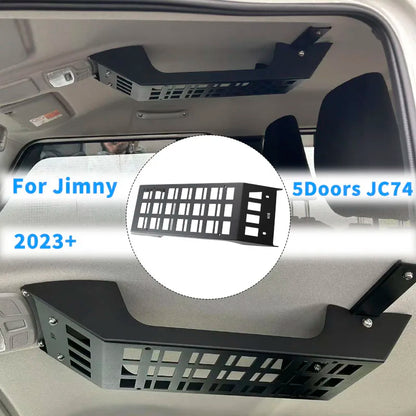 Car Roof Inner Storage Luggage Basket for Suzuki Jimny 3Door Or 5 Door JB74 JB64 Driver Side Interior Storage Tray Accessories