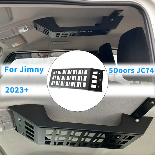 Car Roof Inner Storage Luggage Basket for Suzuki Jimny 3Door Or 5 Door JB74 JB64 Driver Side Interior Storage Tray Accessories
