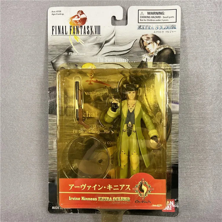 BANDAI Final FantasyVIII Rinoa Heartilly Collection Ornament GACHA Action Figures Model Kids Toy