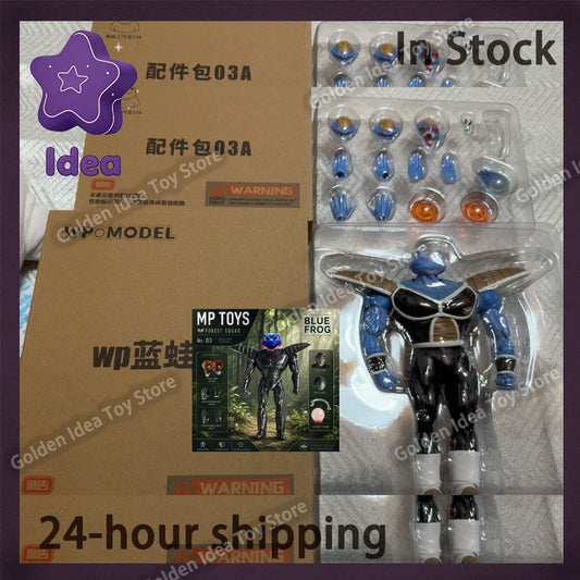 In Stock WP Model SHF Burter Blue Frog Ginyu Force Anime Action Figure Dragon Ball Z Anime Figures Collectible Model Toys Gifts