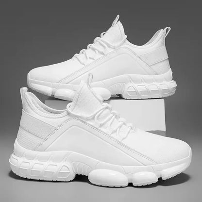 2026 New Hot Men's Casual Sneakers*Fashion Gym Student Running Sports Shoes For Men Tenis Breathable Comfortable Shoe Black46