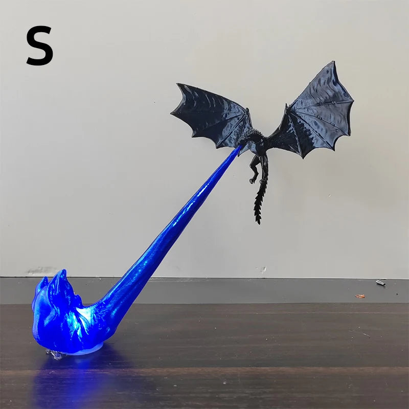 New Dragon Flame Book Nook Sculpture Fire Breathing Dragon Gothic Ornament Halloween Birthday Present Bookshelf Decoration 2026