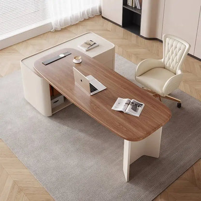 Organiser Elegant Computer Desks Storage Shelves Notebook Organizer Gaming Desk Study Bedroom Mesas De Computador Furniture