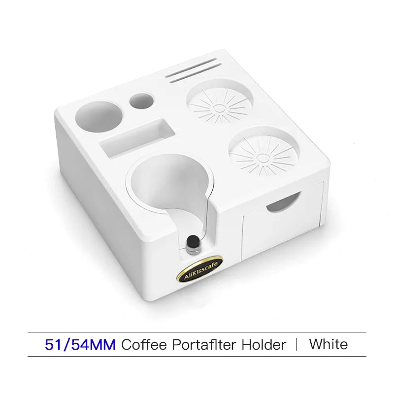 Coffee Tamping Station 51mm 54mm 58mm Portafialter Holder Stand Mat For Delonghi Breville E61 Espresso Accessories Barista Tools