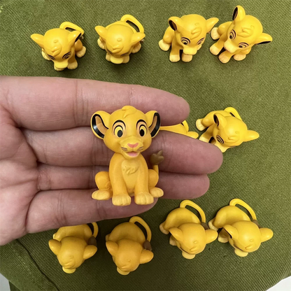 Disney original 100th Mini Figureines Bottle Toy  Princess Series Villain Series Figurine Toy Model For Kids Gifts