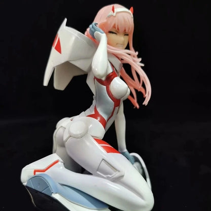 16CM Darling In The Franxx Zero Two 02 Action Figure Model Toys Desktop Ornament Decoration Collectible Toys Statue Gifts