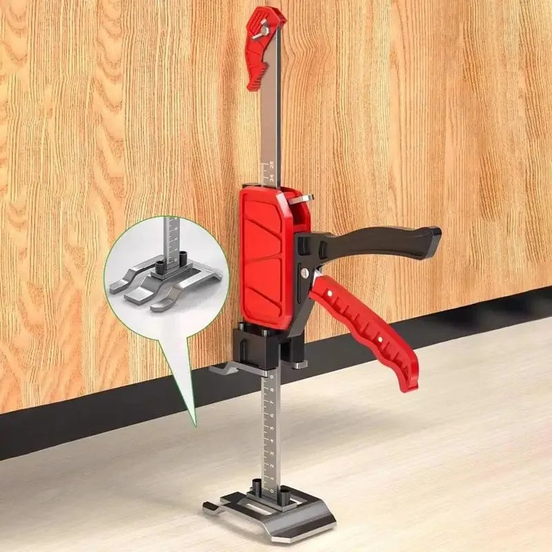 Door Window Installation Lifter Tool Adjustable Height Locator Jack Labor Saving Auxiliary Lifting Device for Door Frame