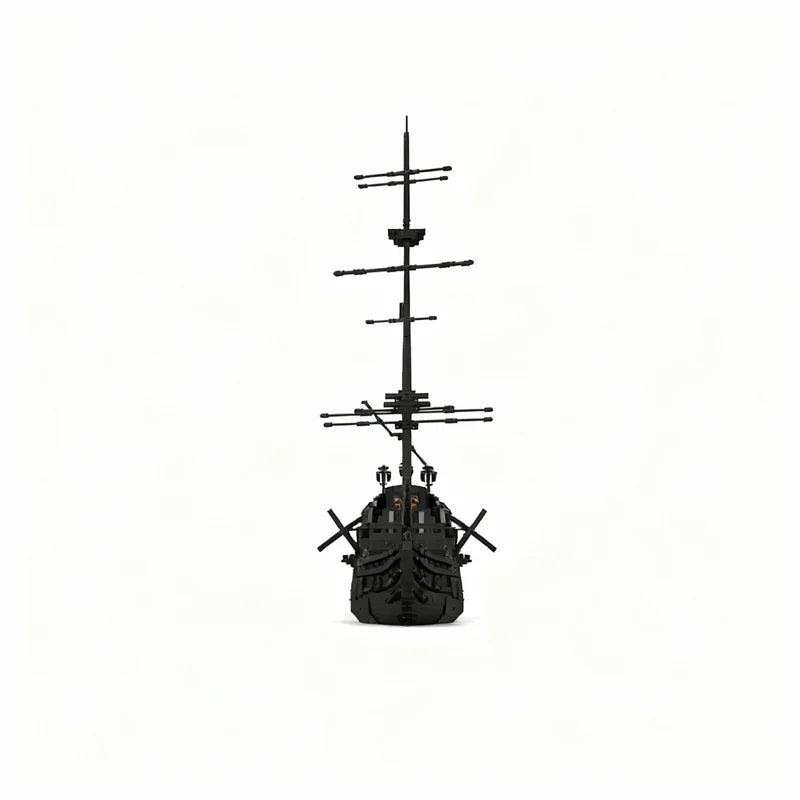 4403pcs MOC The Black Peral Disneieny Pirates Caribbean Model Building Blocks Christmas Gifts Construction Toys Education Brick